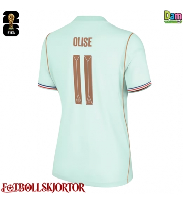 Frankrike Michael Olise #11 Bortatröja Dam VM 2026 Kortärmad